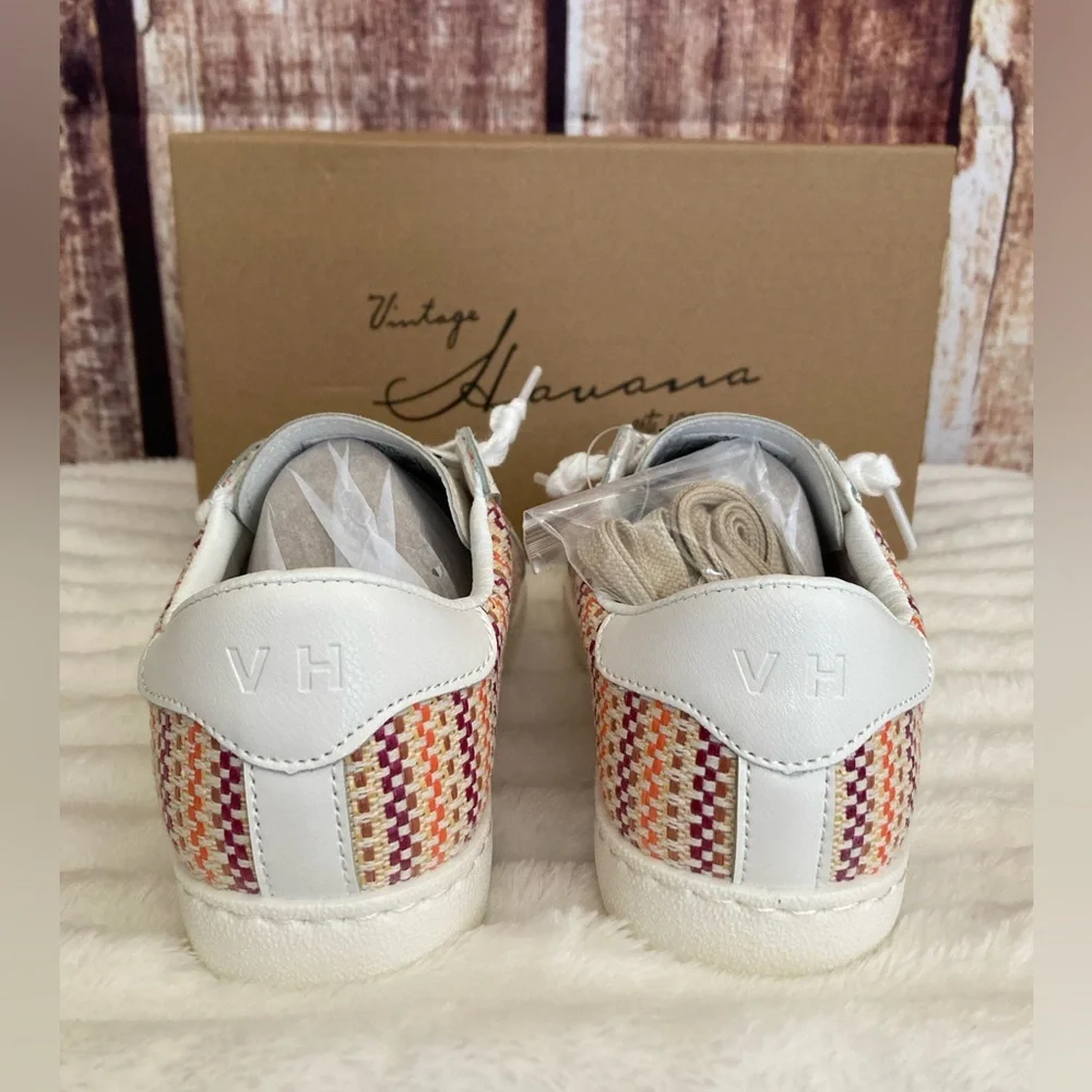 Vintage Havana | NEW Carla Tweed Multi Fashion Sneaker - Picture 3 of 5